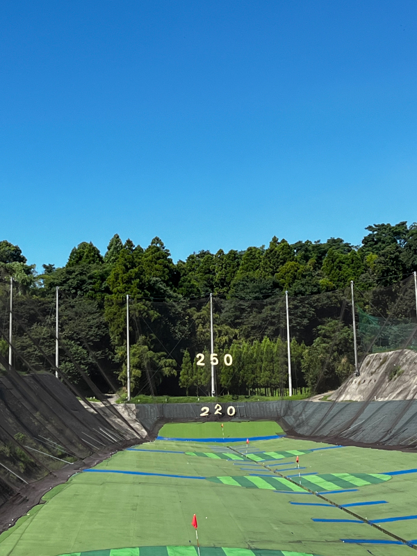 菊池ゴルフ練習場の様子